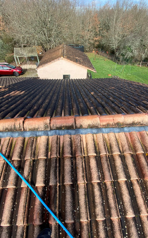 Nettoyage de toiture en fibrociment à Castelnau d'Estretefonds