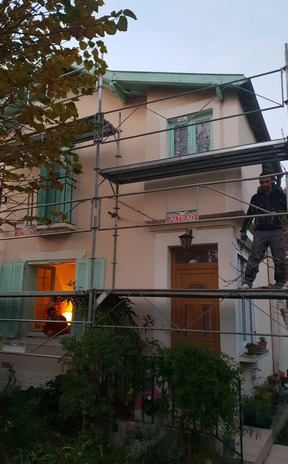 Ravalement de façade avant travaux à Toulouse