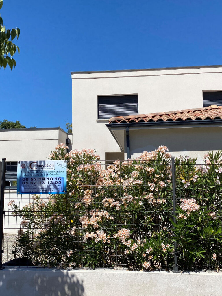 Nettoyage de façade à l'hydrofuge